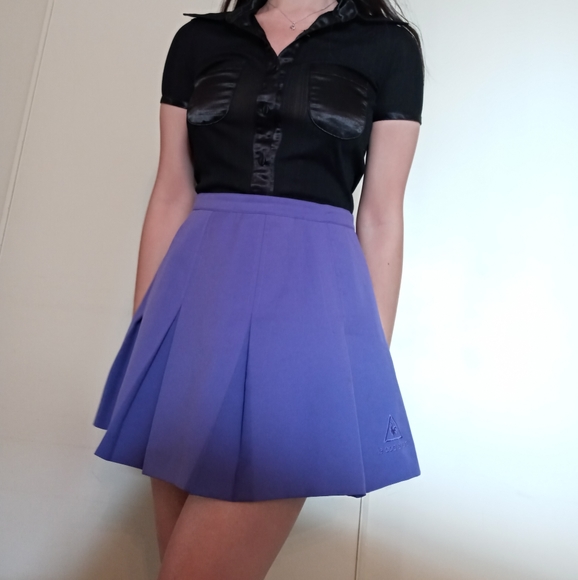 DONATED! Vintage Purple Tennis Skirt - Picture 1 of 8